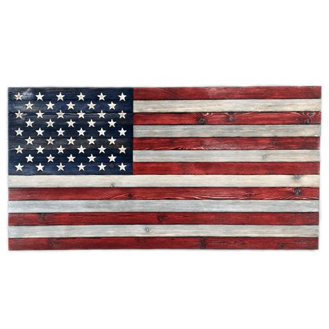 Flat American Flag Signature Series Red White And Blue
