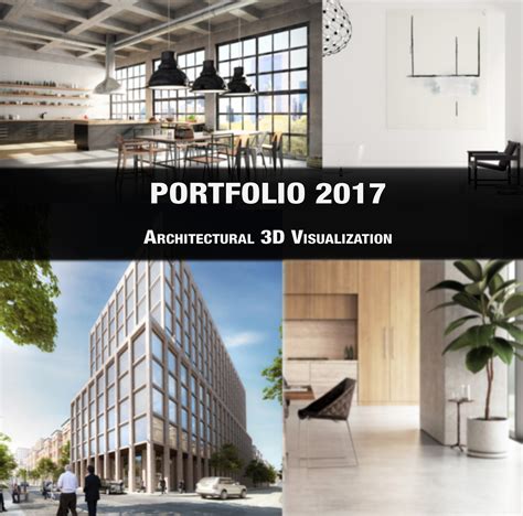 Portfolio 2017 - Architectural 3D Visualization on Behance