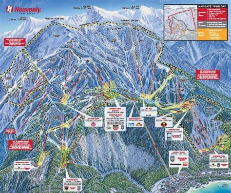 Heavenly Trail Map Snowjam Ski And Snowboard Expo
