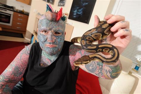 Check Out Most Tattooed Man In Britain Odd