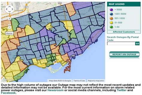 Power Outage Map News Word