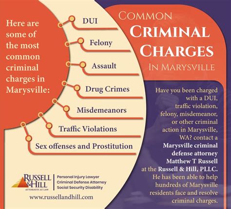 Common Criminal Charges In Marysville Criminal Defense Attorney