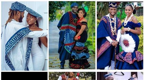 Latest Cameroon Traditional Wedding Styles And Designs Toghu Couple
