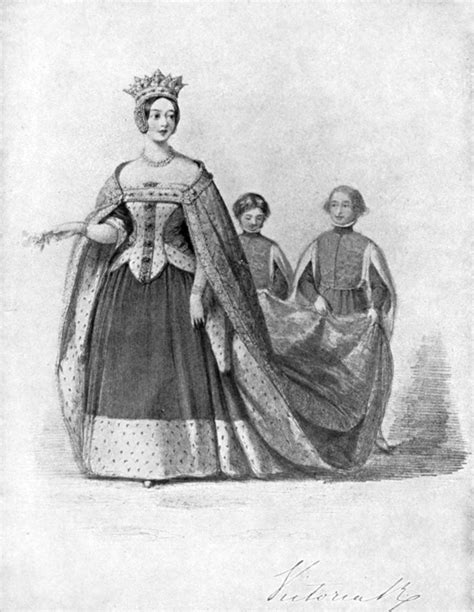 Queen Victoria As Queen Philippa At The Plantagenet Ball Buckingham