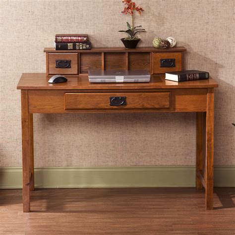 Mission Style Desk With Hutch Photos
