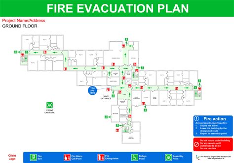 Fire Evacuation Plan Template For Business