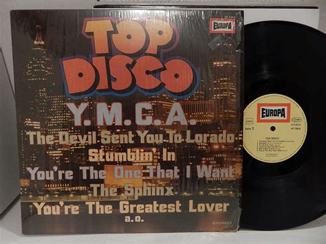 Top Disco Vinyl Record Vinyl Lp Music
