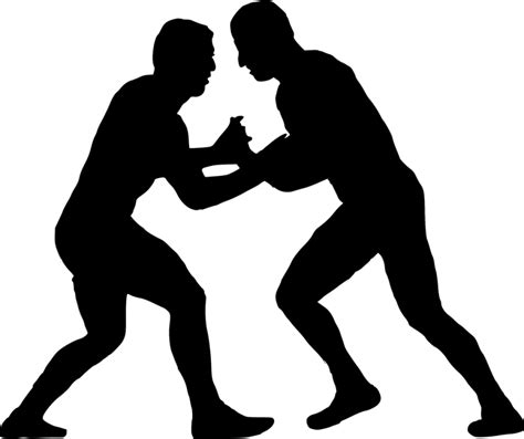 Free Png Sport Wrestling Silhouette Png Free Png Images Png Images