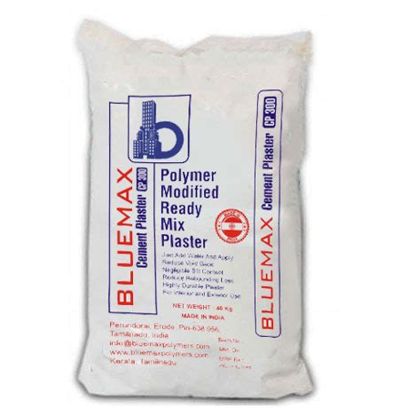 BLUEMAX Ready Mix Cement Plaster-CP 300