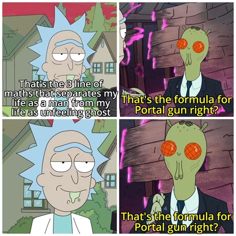 Rick This Is The Formula Right Rrickandmorty