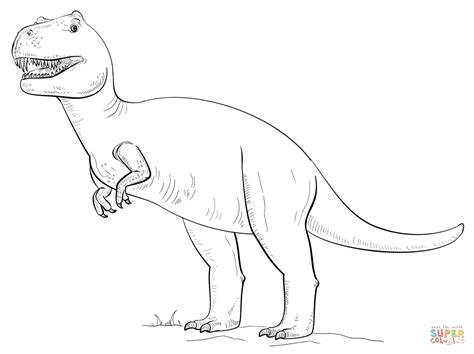 Lerne die lebensweise der dinosaurier kennen, indem du diese kostenlose. Ausmalbild: Tyrannosaurus Rex | Ausmalbilder kostenlos zum ...