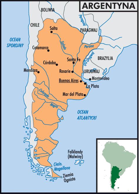 Rano przelot do santiago de chile. ARGENTYNA - Encyklopedia w Interia.pl - Państwa