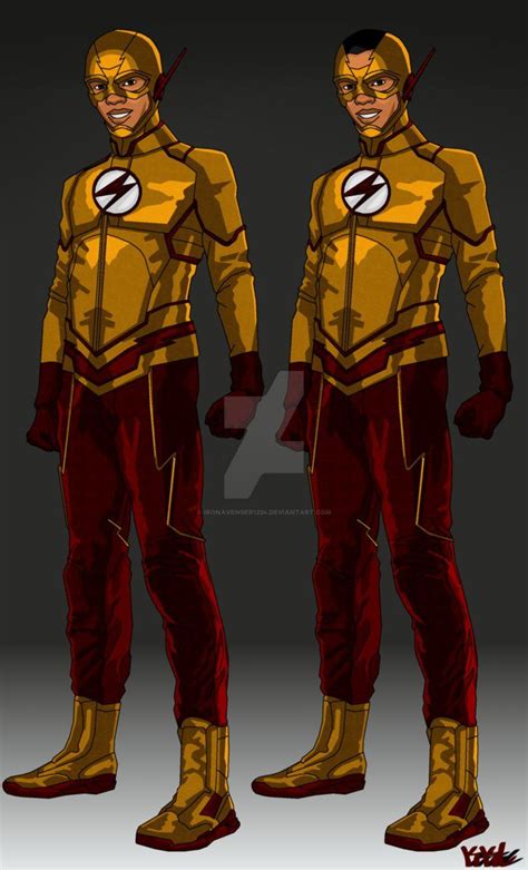 Arrowflash Concept Kid Flash Pre 52 Costume By Ironavenger1234 On