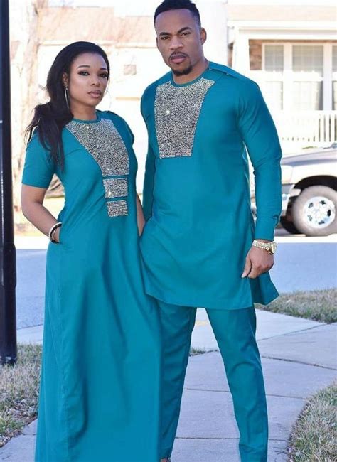 African Couple Matching Outfitafrican Print Dresses For Etsy Traditional African Clothing