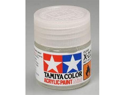 Tamiya Mini X 22 Clear 10ml Acrylic Paint Wonderland Models Ta81522