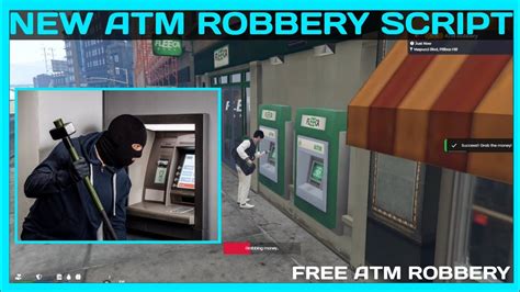 Qbcore New Atm Robbery Free Fivem Roleplay Scripts Fivem Tutorial