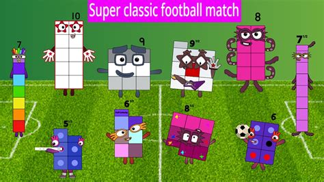 Looking For Numberblocks Band But Ten Luckies Super Classic Football