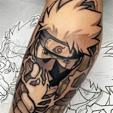 Top More Than 63 Kakashi Tattoo On His Arm Super Hot Ineteachers