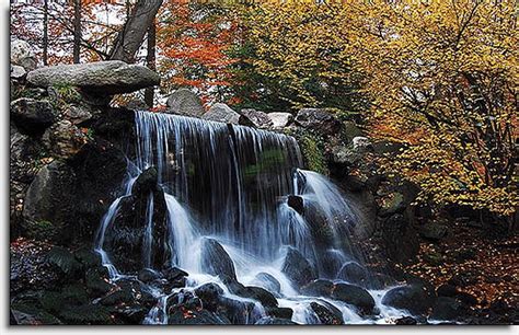 Autumn Waterfall Mural Umb91033 Pre Pasted Murals The