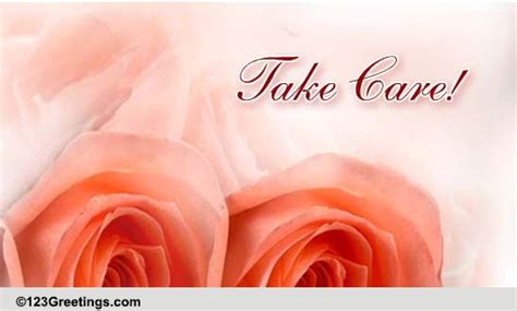 Take Care Free Recovery Ecards Greeting Cards 123 Greetings