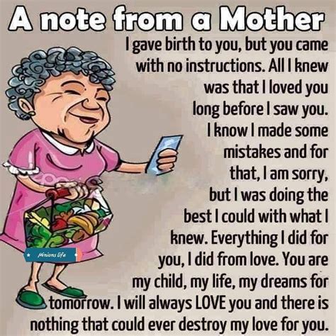 A Note From Mom Funny Mom Quotes My Children Quotes Mom Quotes From