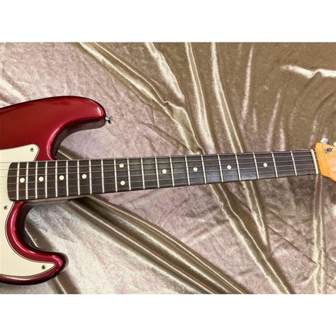 中古品 Fender American Vintage 62 Stratocaster Candy Apple Red Mod 改