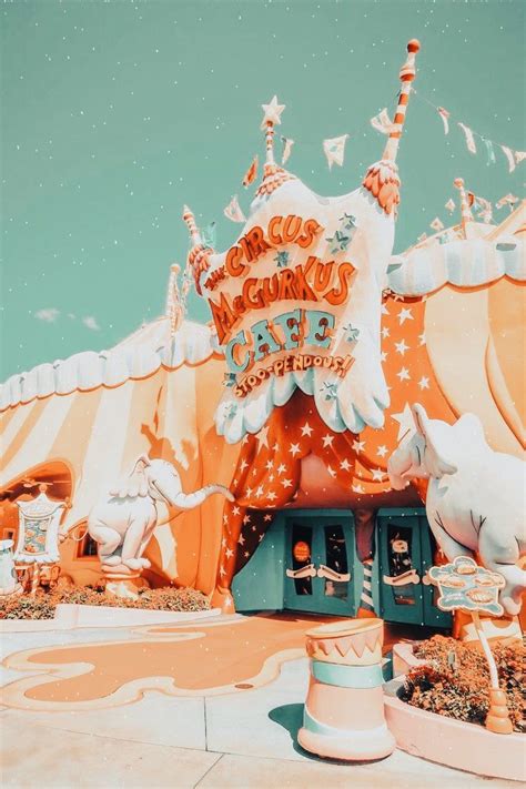 Location Fantasyland Storybook Circus Across From Dumbo Cute Fall