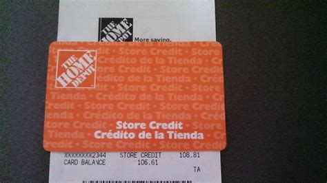 It offers six months of deferred interest on purchases of $299 or more. FS: Home Depot Store Credit