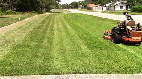 Mowing Some Stripes Youtube