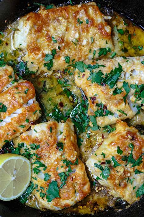 Easy Baked Cod Recipe With Lemon And Garlic The Mediterranean Dish
