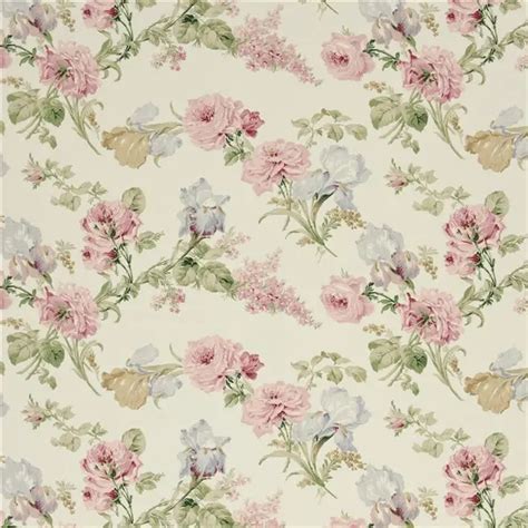 Therese Floral White Fabric Raplh Lauren
