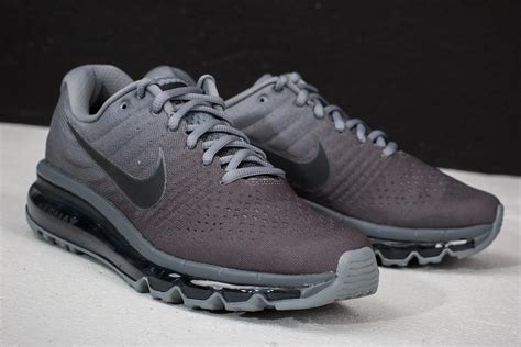 Nike Rubber Air Max 2017 Gs Cool Grey Anthracite Dark Grey In Gray