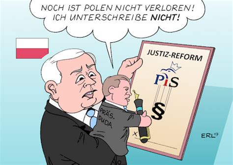 Duda Veto By Erl Politics Cartoon Toonpool