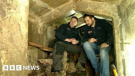 World War Two Bomb Shelter Found Under Hampshire Garden Bbc News