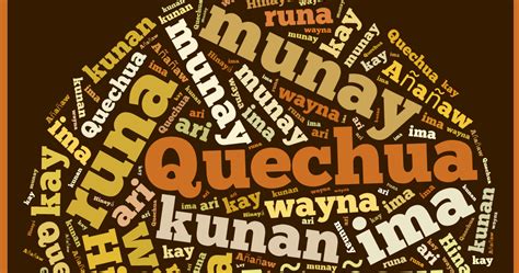 Admiradores Del Idioma Quechua Vocabulario De Palabras BÁsicas En
