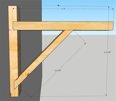2x4 Shelf Brackets Simple Joinerymath Question By Bmilcs