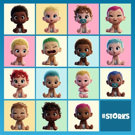 Storks Babies Kid Character Character Design Storks Movie Baby