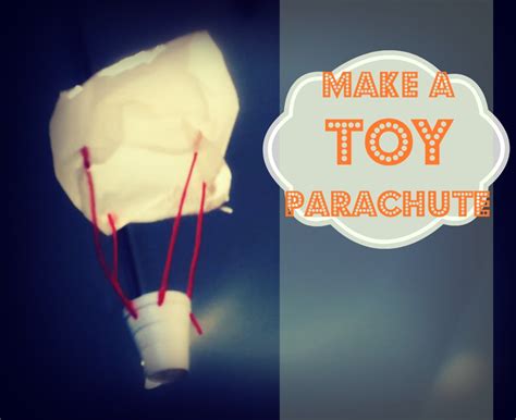 Weework Kids Crafts Make A Toy Parachute Mommypoppins Things To Do