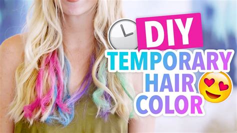 Diy Temporary Hair Color With Soft Pastels Hgtv Handmade Youtube