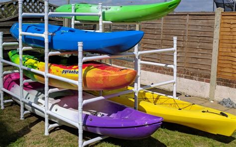 How To Make A Double Kayak Rack ~ Free Tunnel Hull Boat Plans