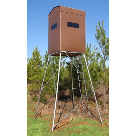 The 4x4 Deer Tower Ridge Runner By Wildlife Strategies With 10 Stand