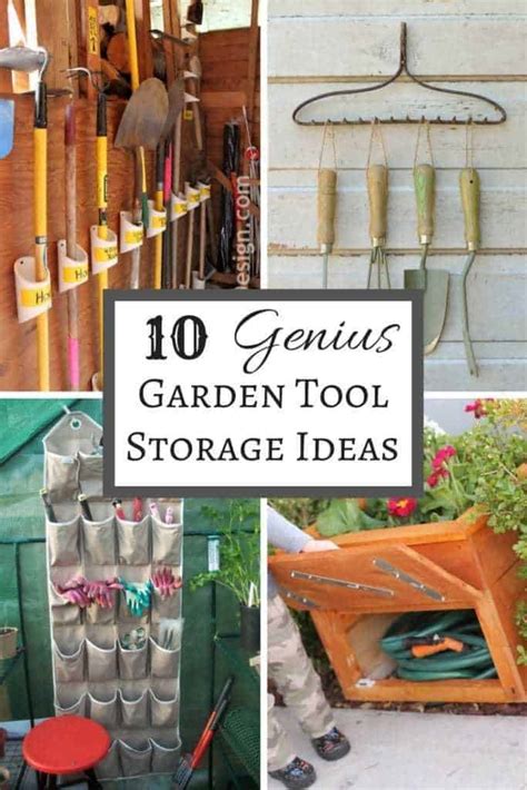 10 Genius Garden Tool Storage Ideas The Handymans Daughter