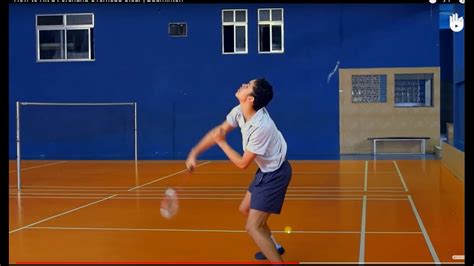 It also puts your opponent at the back of the they are four types of shots played in badminton. A Standard Badminton Overhead Clear Biomechanics - YouTube