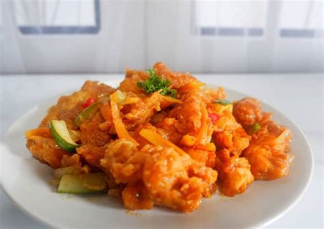 Cara memasak kepiting saus tiram ala chinese food. Resep Ayam koloke / ayam asam manis sederhana oleh amalia ...