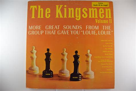 Kingsmen The Kingsmen Vol 2 13 Pop And Rock Era Lps 1963
