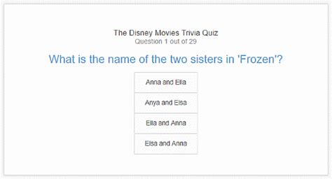 Hanging out asking trivia questions is one of the most popular icebreaker games, and it's a fun way for friends of all ages to have a good time connecting. 5 Online Disney Movie Trivia For Kids