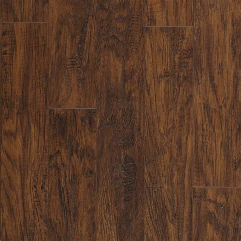 Pergo Max Manor Hickory 523 In W X 393 Ft L Handscraped Wood Plank