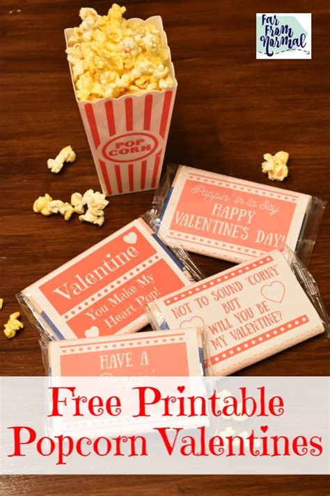 Free Popcorn Valentine Printable Printable Word Searches