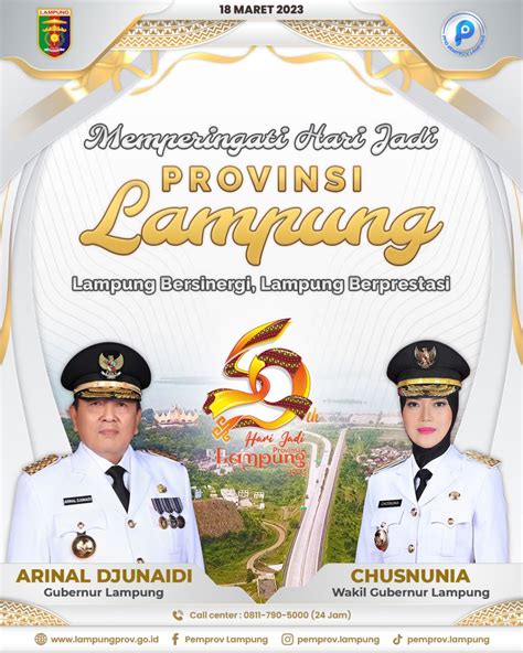 Memperingati Hari Jadi Provinsi Lampung Ke 59 Tahun Ppid Provinsi Lampung