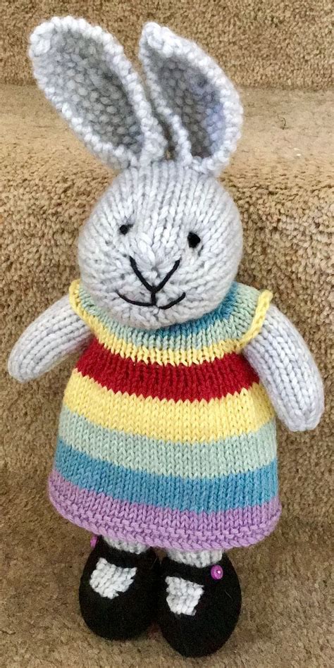 Pin by Tanya Wane on 1 knitted girl rabbits | Knitting patterns uk